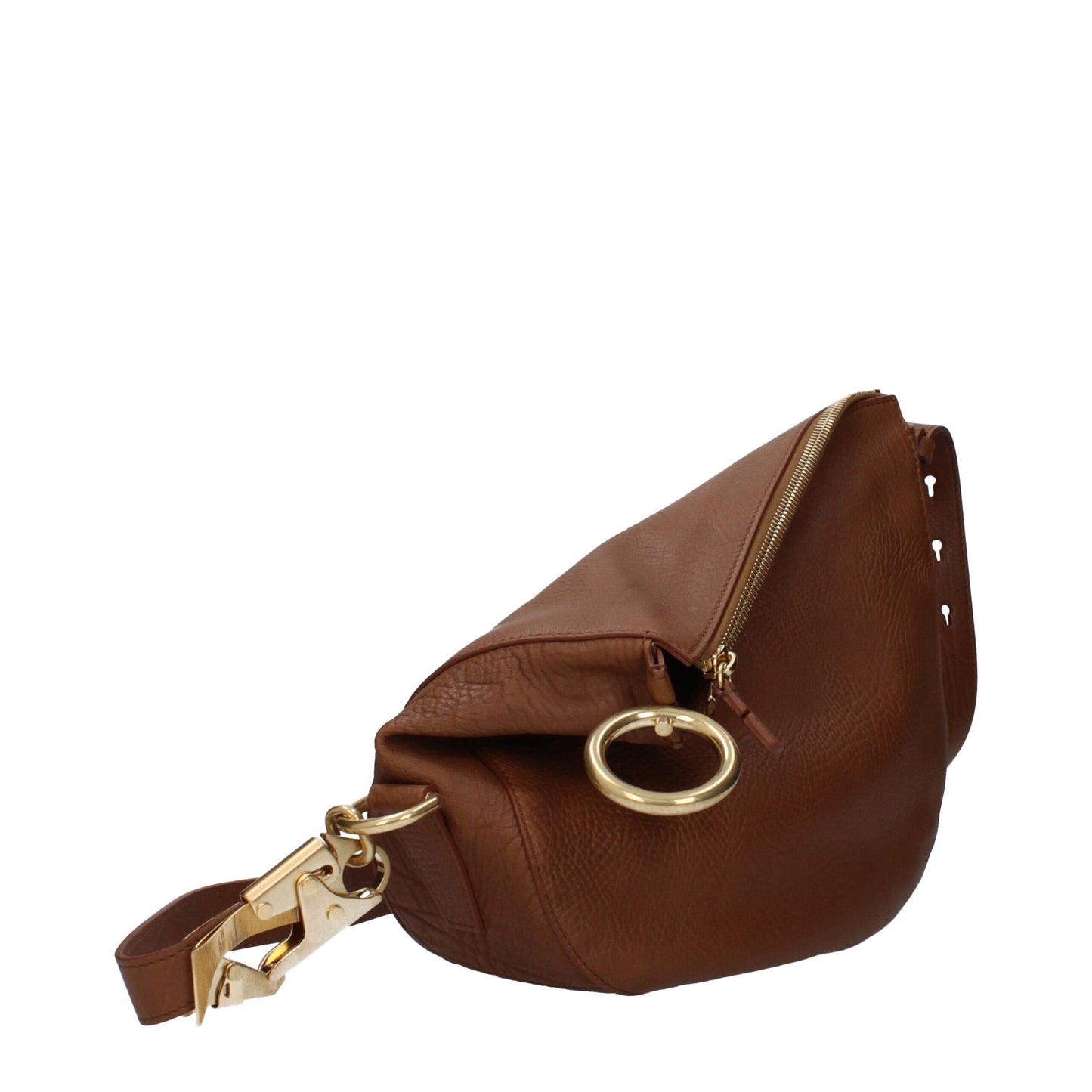 Brown Leather Crossbody Bag
