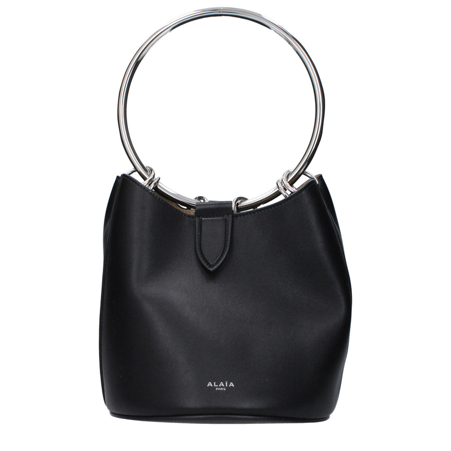 Black Leather Handbag