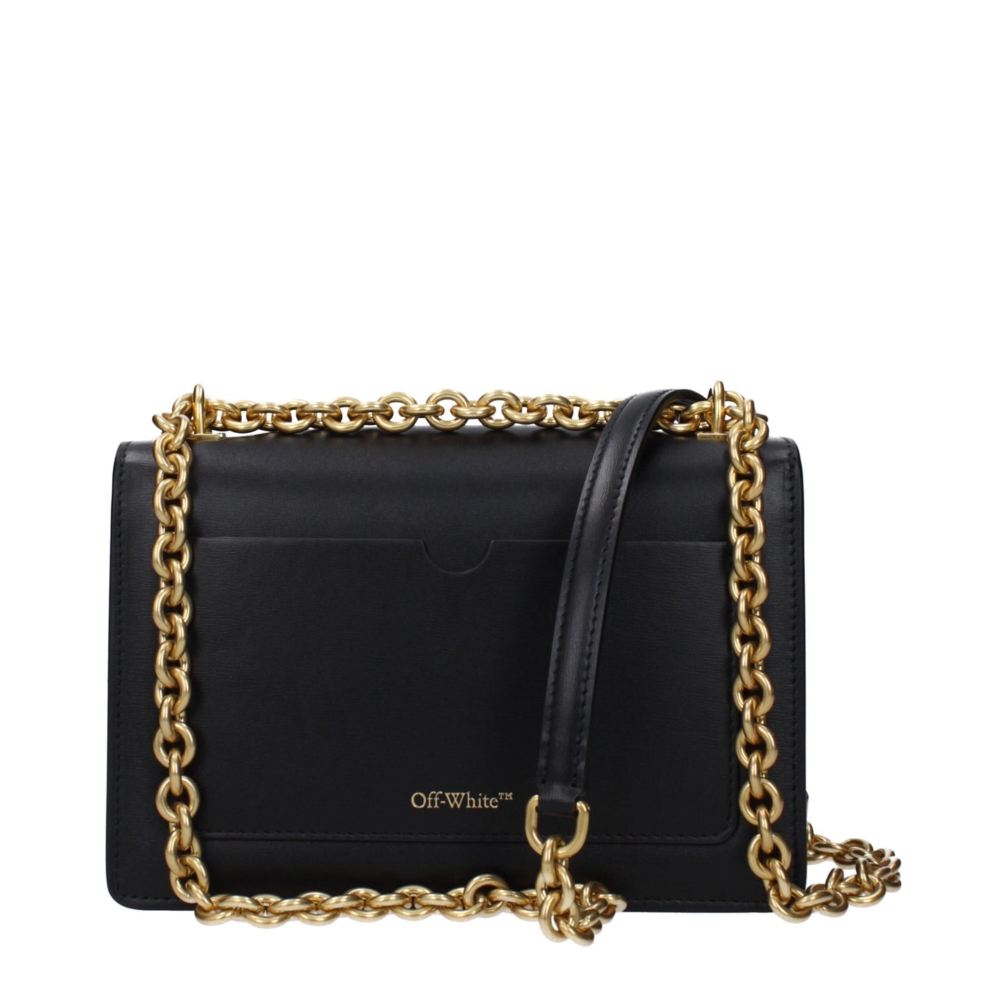 Black Leather Crossbody Bag