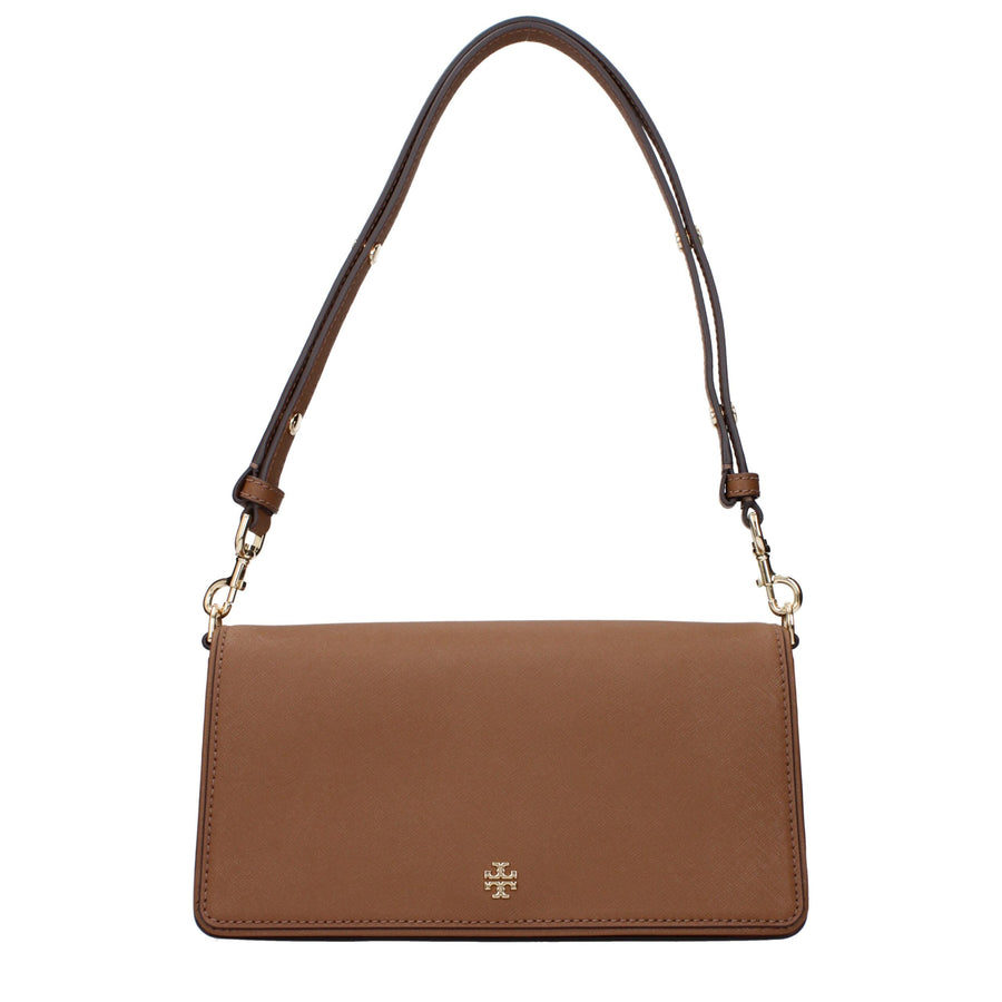 Brown Leather Shoulder Bag