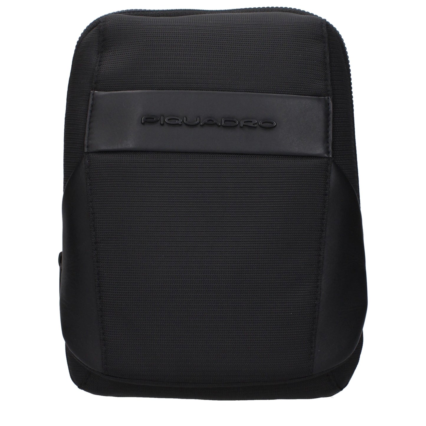 Black Fabric Crossbody Bag