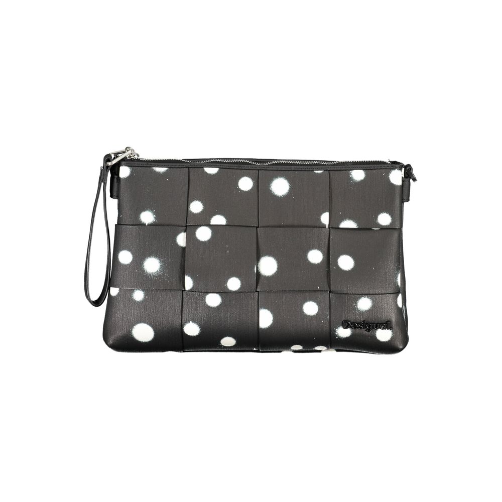 Black Polyurethane Women Bag