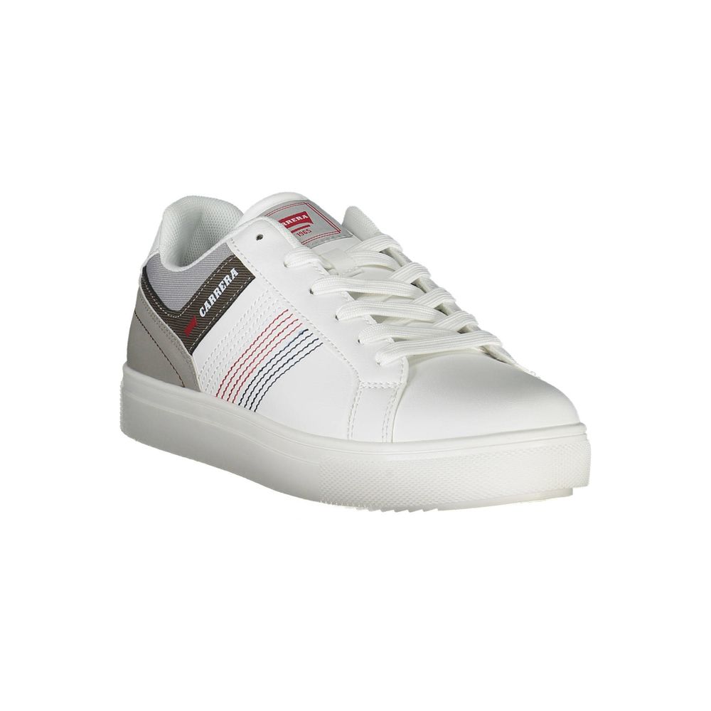 Bianco Polyurethane Men Sneaker