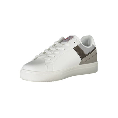 Bianco Polyurethane Men Sneaker