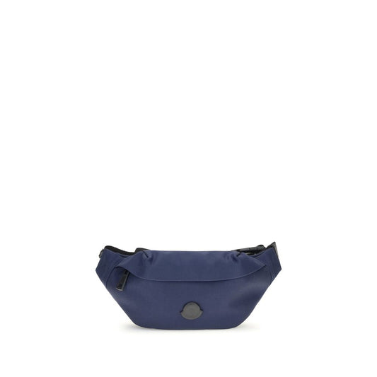 Blue Nylon Clutch Bag