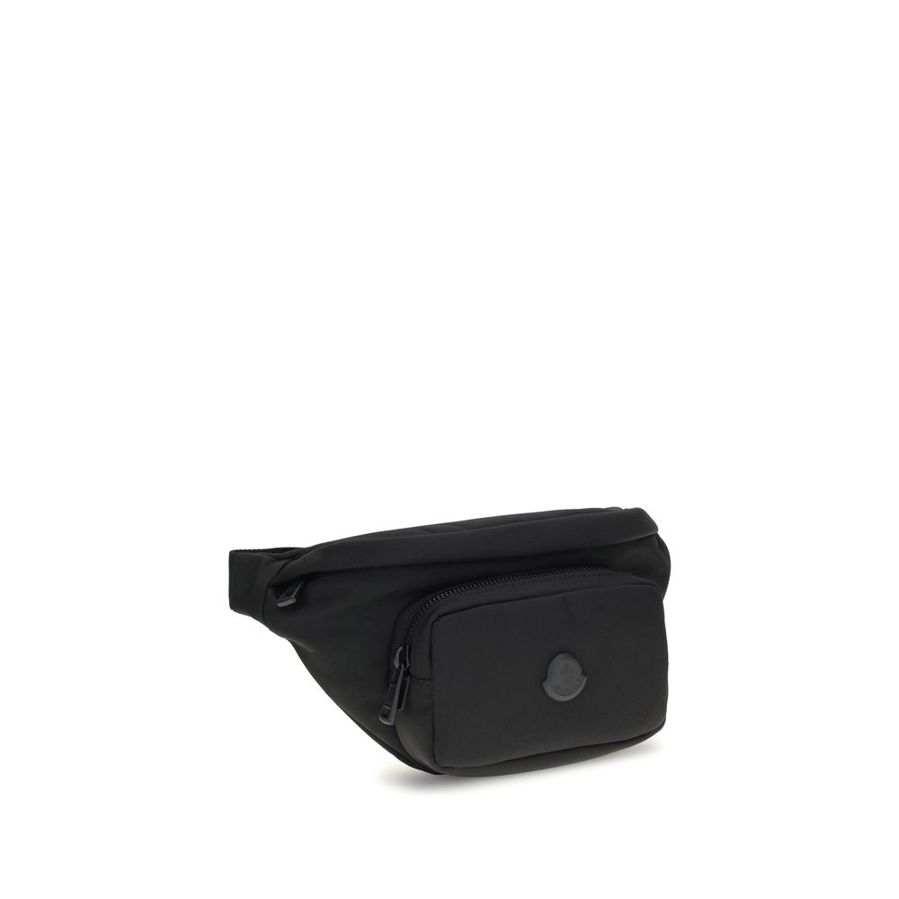 Black Nylon Clutch Bag