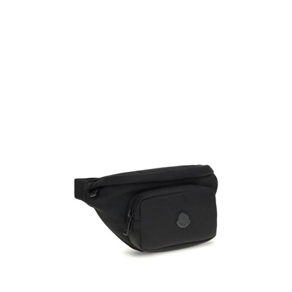 Black Nylon Clutch Bag