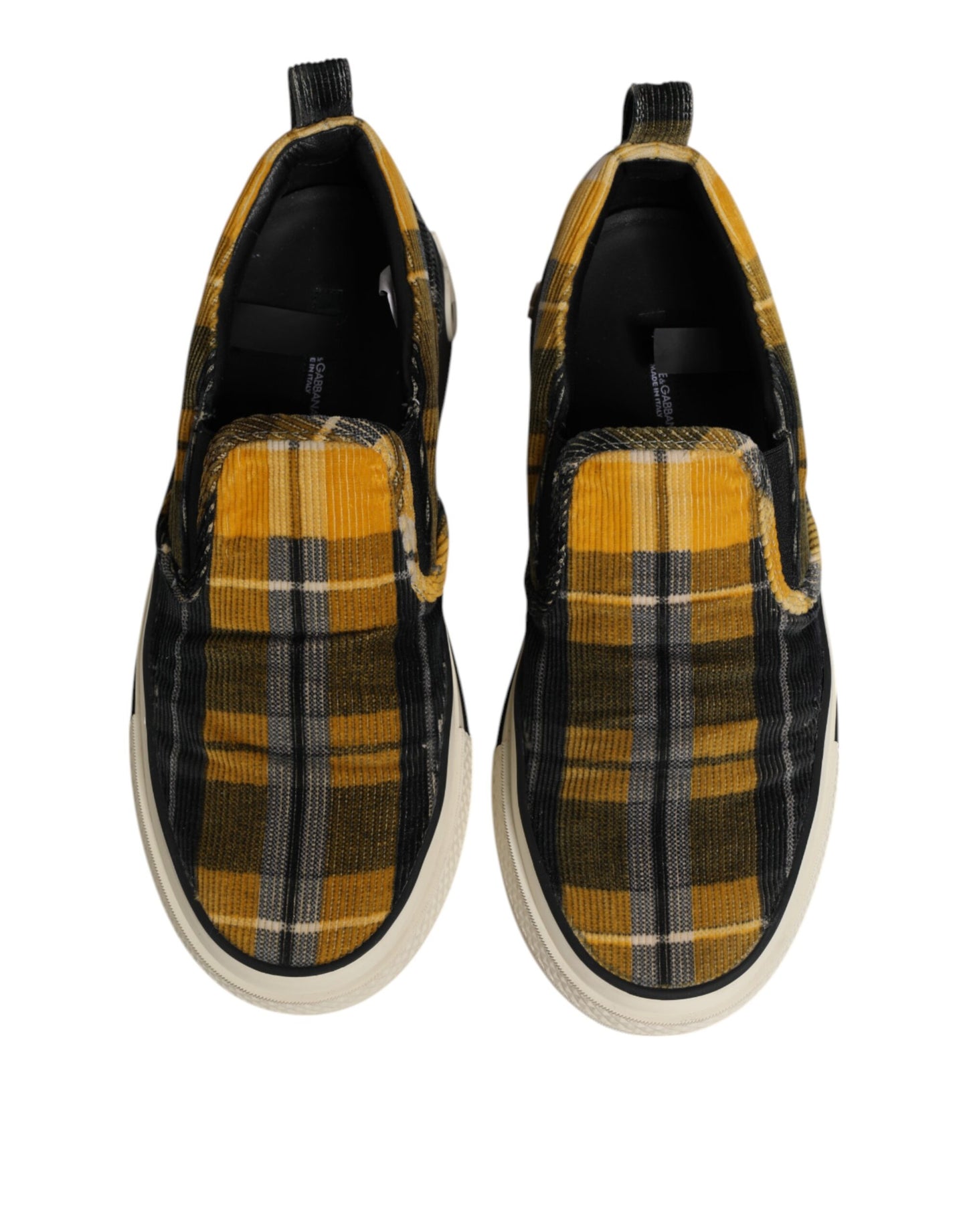 Multicolor Portofino Tartan Check Sneakers Shoes
