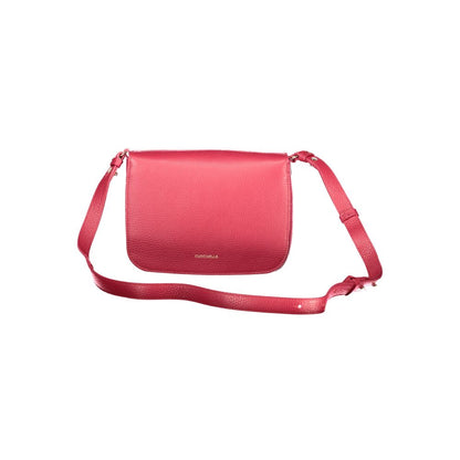 Rosso Polyurethane Women Handbag