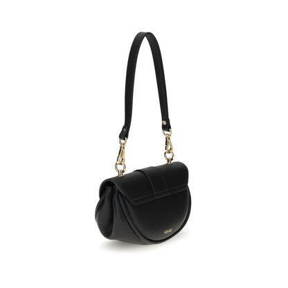 Black Calf Leather Bos Taurus Shoulder Bag
