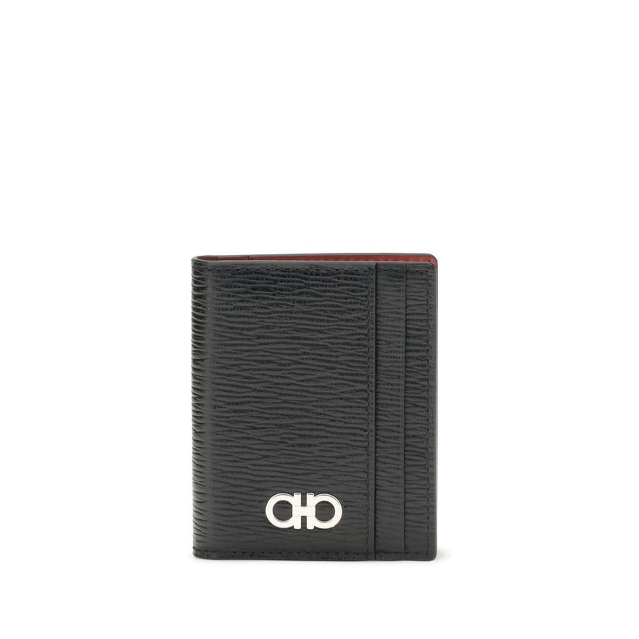 Black Calf Leather Bos Taurus Wallet
