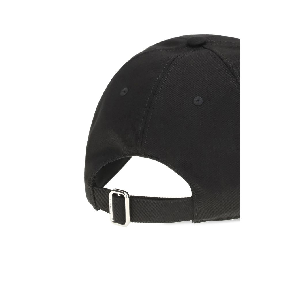 Black Cotton Cap (Baseball Hat)