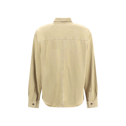 Beige Denim Shirt