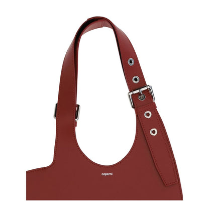 Bordeaux Calf Leather Bos Taurus Shoulder Bag