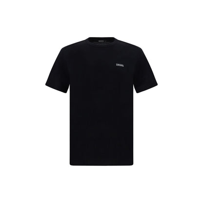 Black Cotton T-Shirt