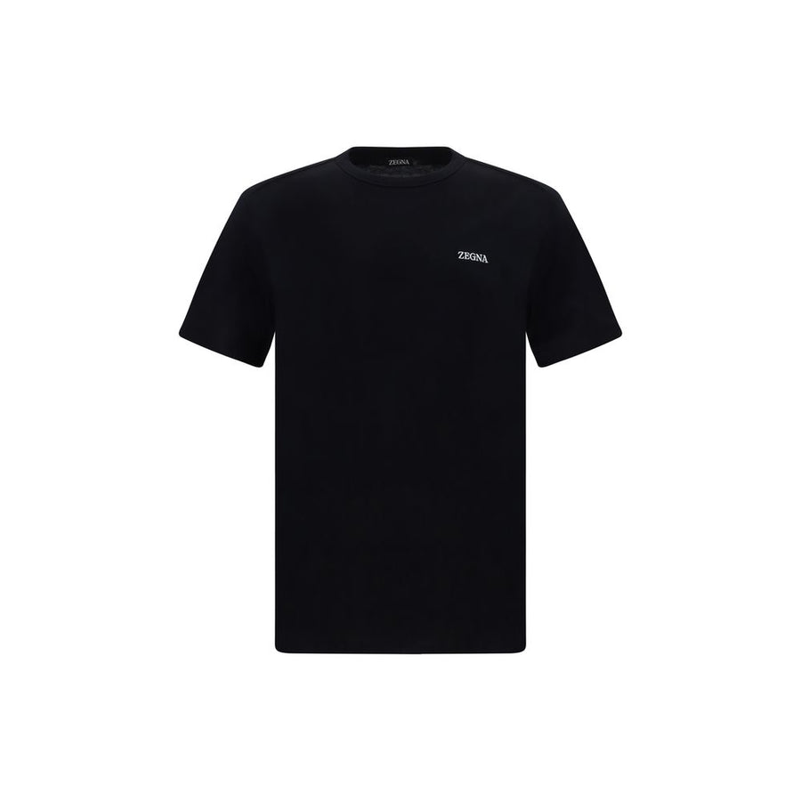 Black Cotton T-Shirt