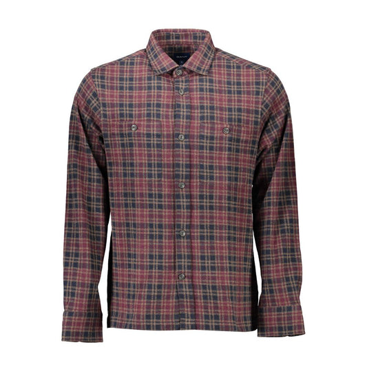 Marrone Cotton Mens Shirt