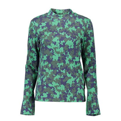 Verde Viscosa Donna Maglia