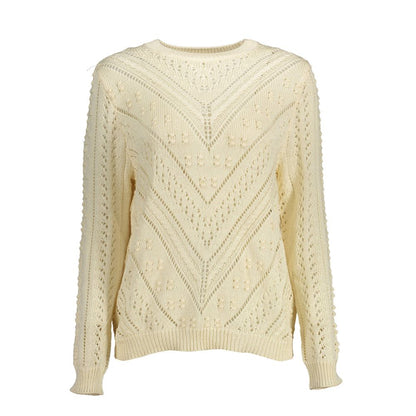 White Polyester Sweater