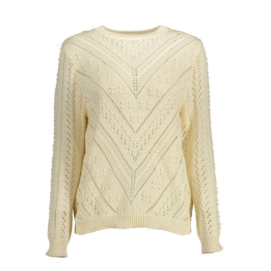 White Polyester Sweater