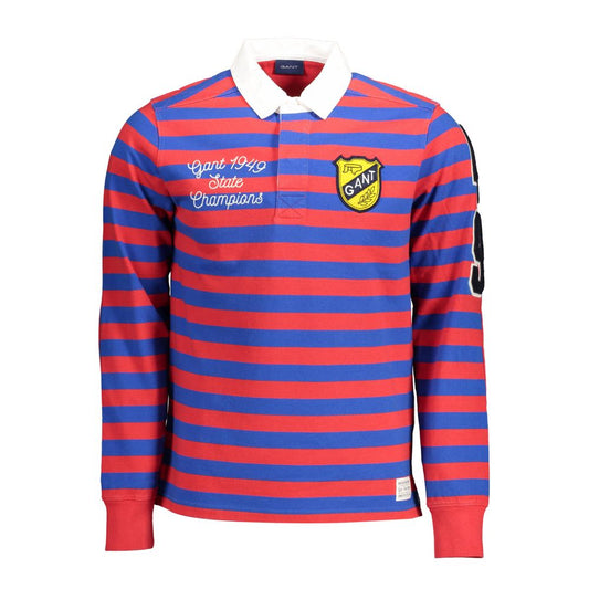 Red Cotton Polo Shirt