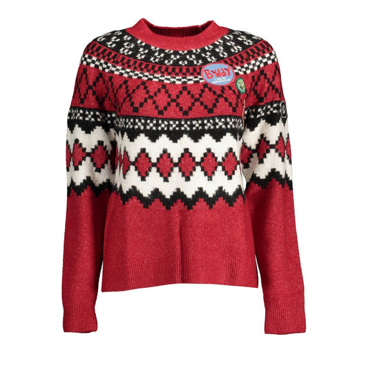 Rosso Polyester Women Sweater
