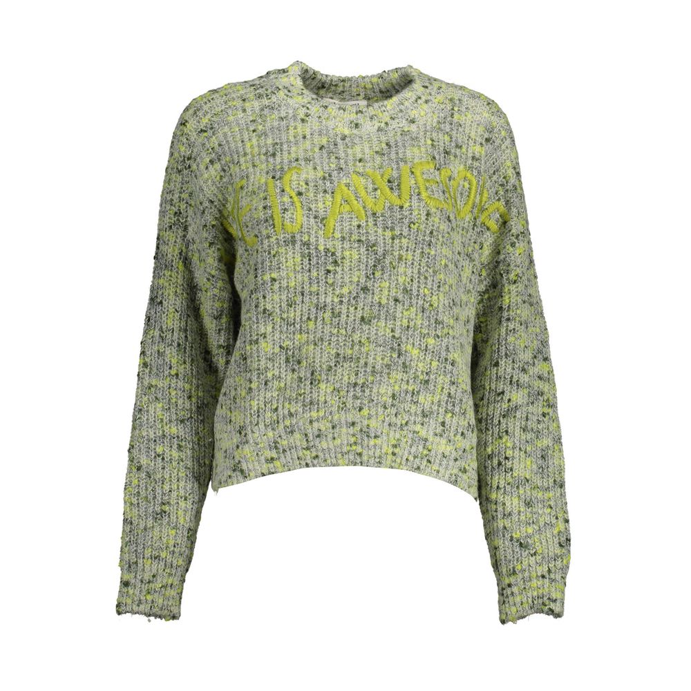 Verde Acrylic Women Sweater