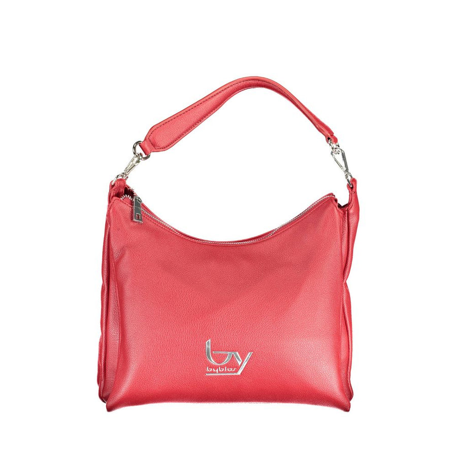 Rosso Polyurethane Women Handbag