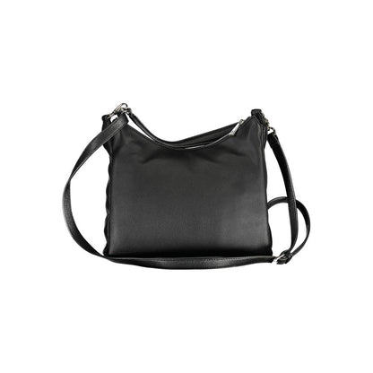 Nero Polyurethane Women Handbag