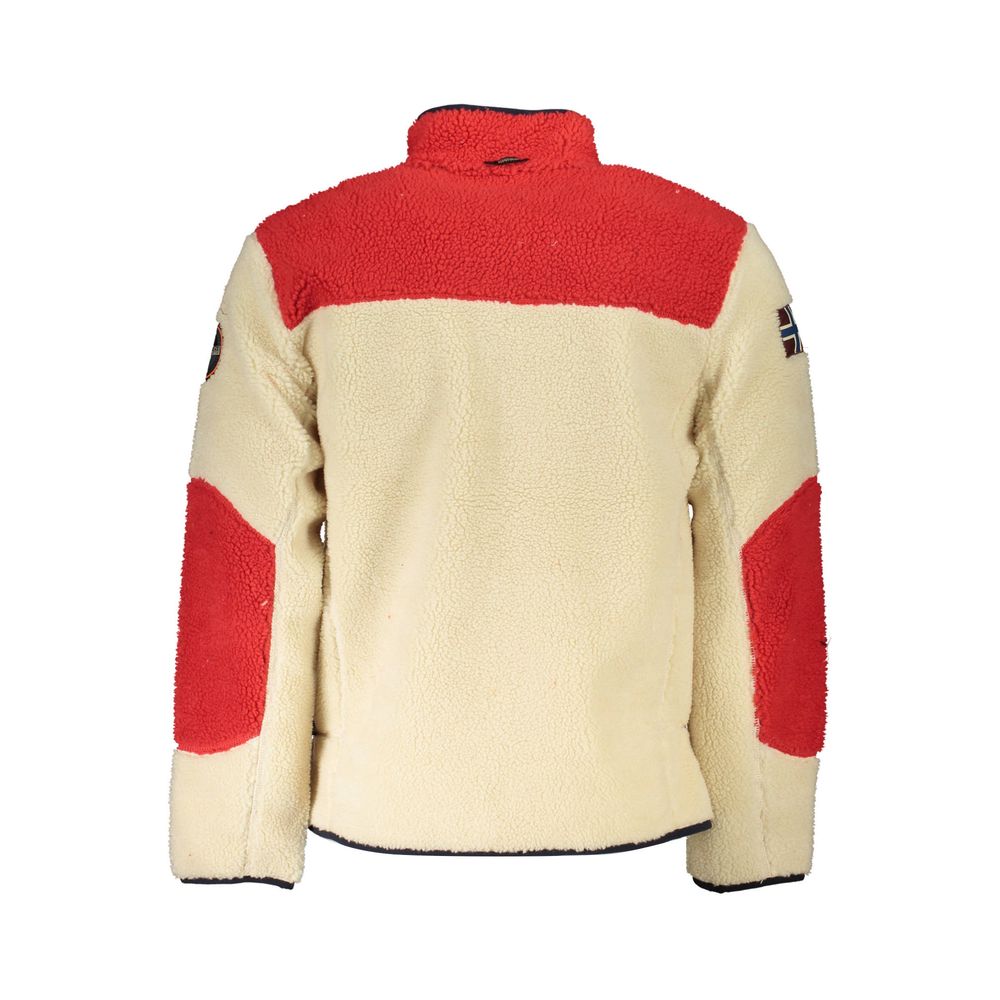 White Polyester Jackets & Coat