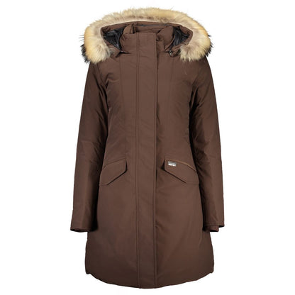 Marrone Cotton Women Jacket