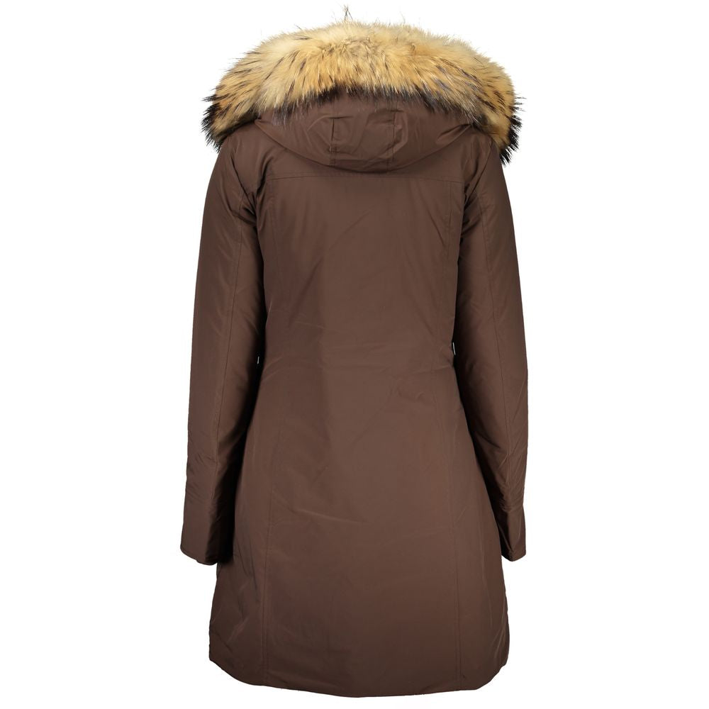 Marrone Cotton Women Jacket