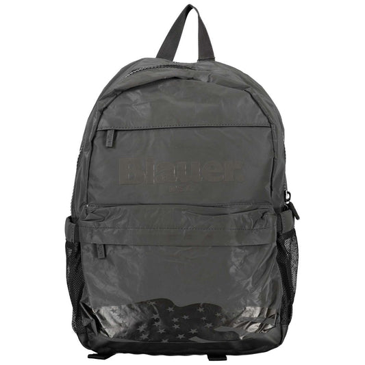 Nero Polyester Men's Backpack