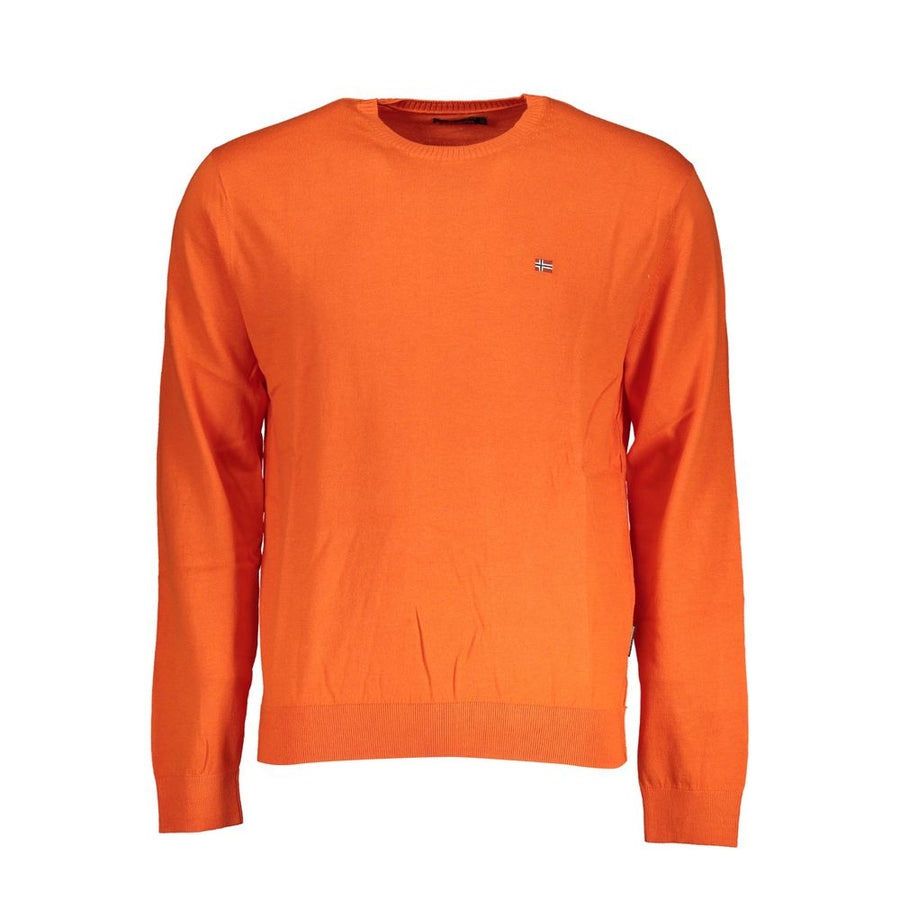 Red Cotton Men's Sweater