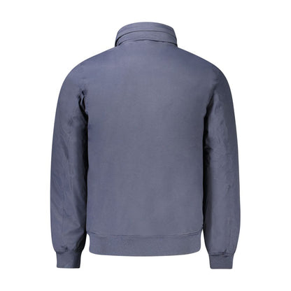 Blue Polyamide Jackets & Coat