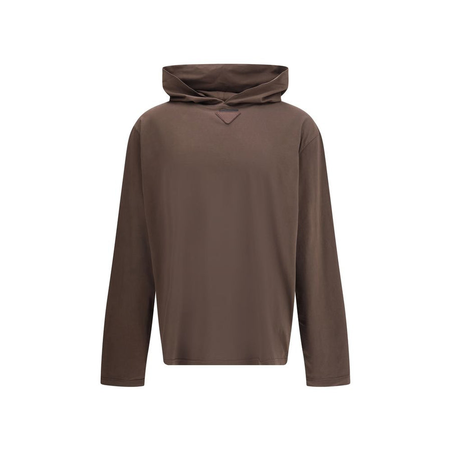 Brown Cotton Sweatshirt