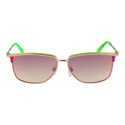 Bicolor Metal Sunglasses