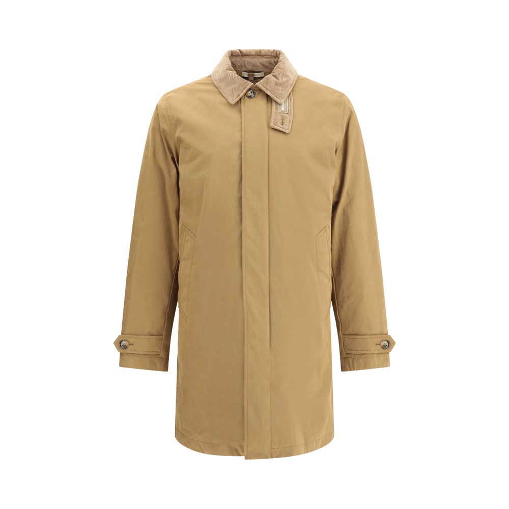 Beige Polyester Coat