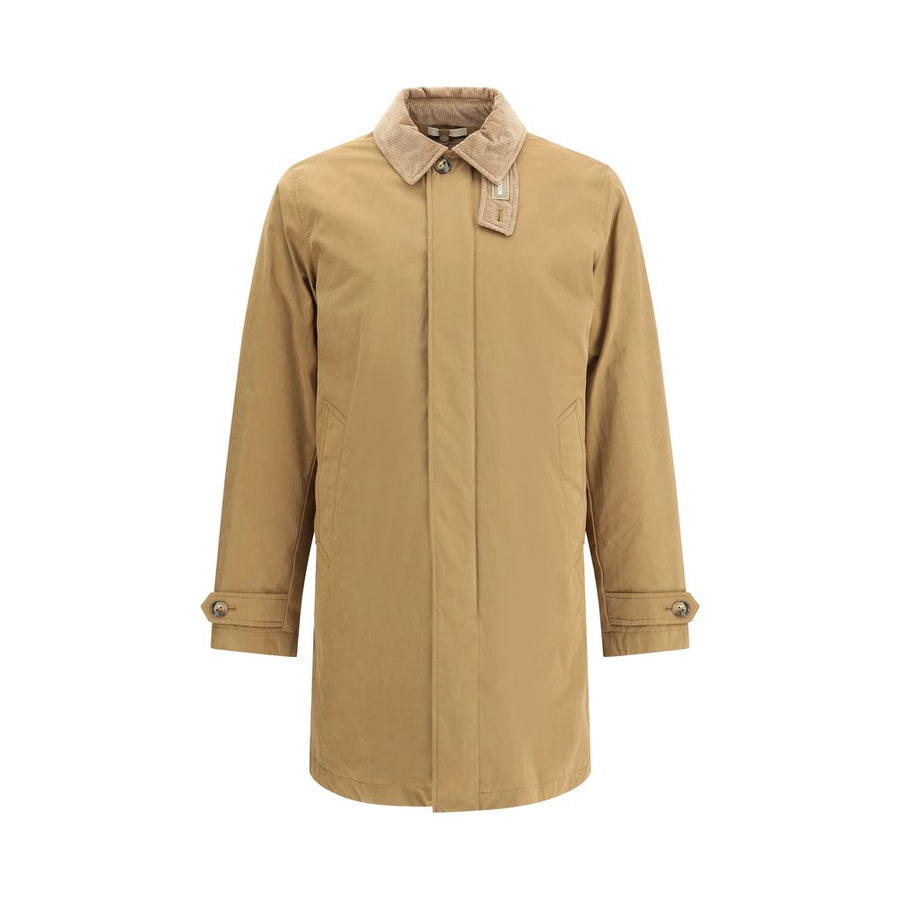 Beige Polyester Coat