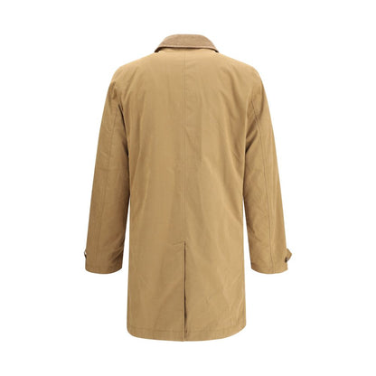 Beige Polyester Coat