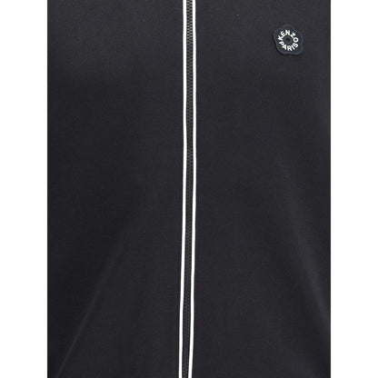 Black Polyester Sweatshirt