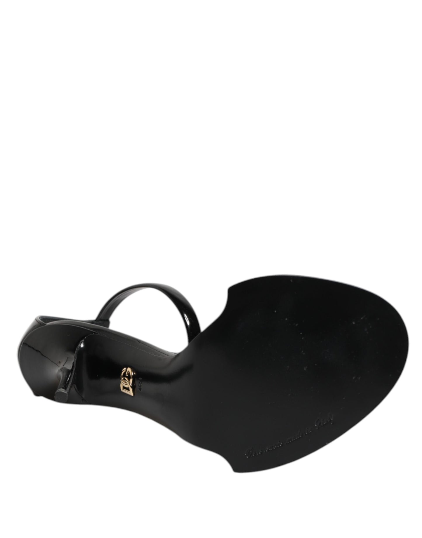 Black KEIRA Pearl Embellished Sandals Shoes