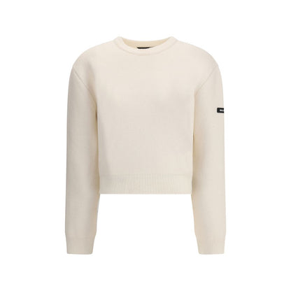 White Wool Sweatshirt