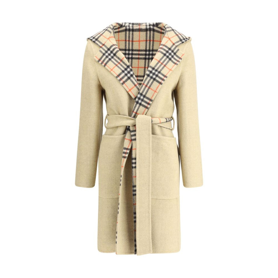 Beige Wool Coat