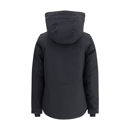 Black Cotton Shell Jacket