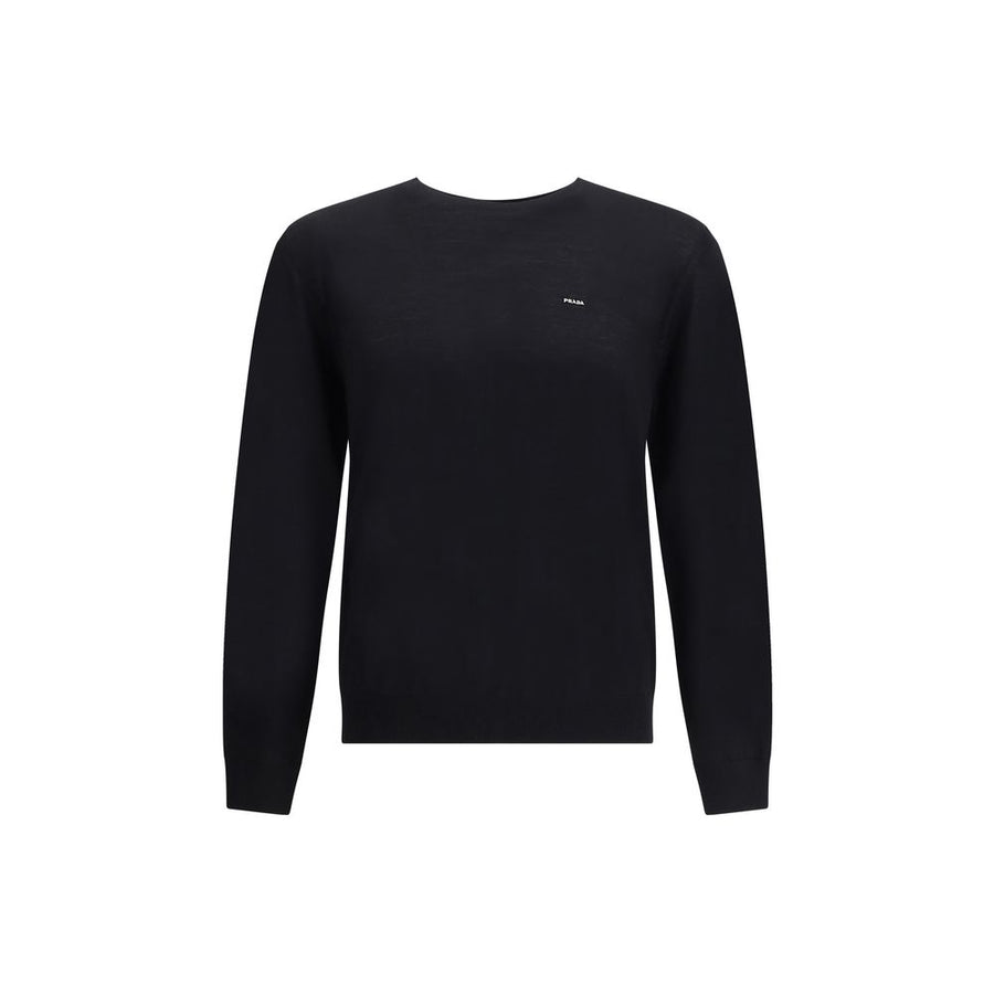 Black Fleece Wool Sweatshirt