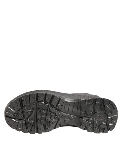 Black Argento Pull On Rain Boots Shoes