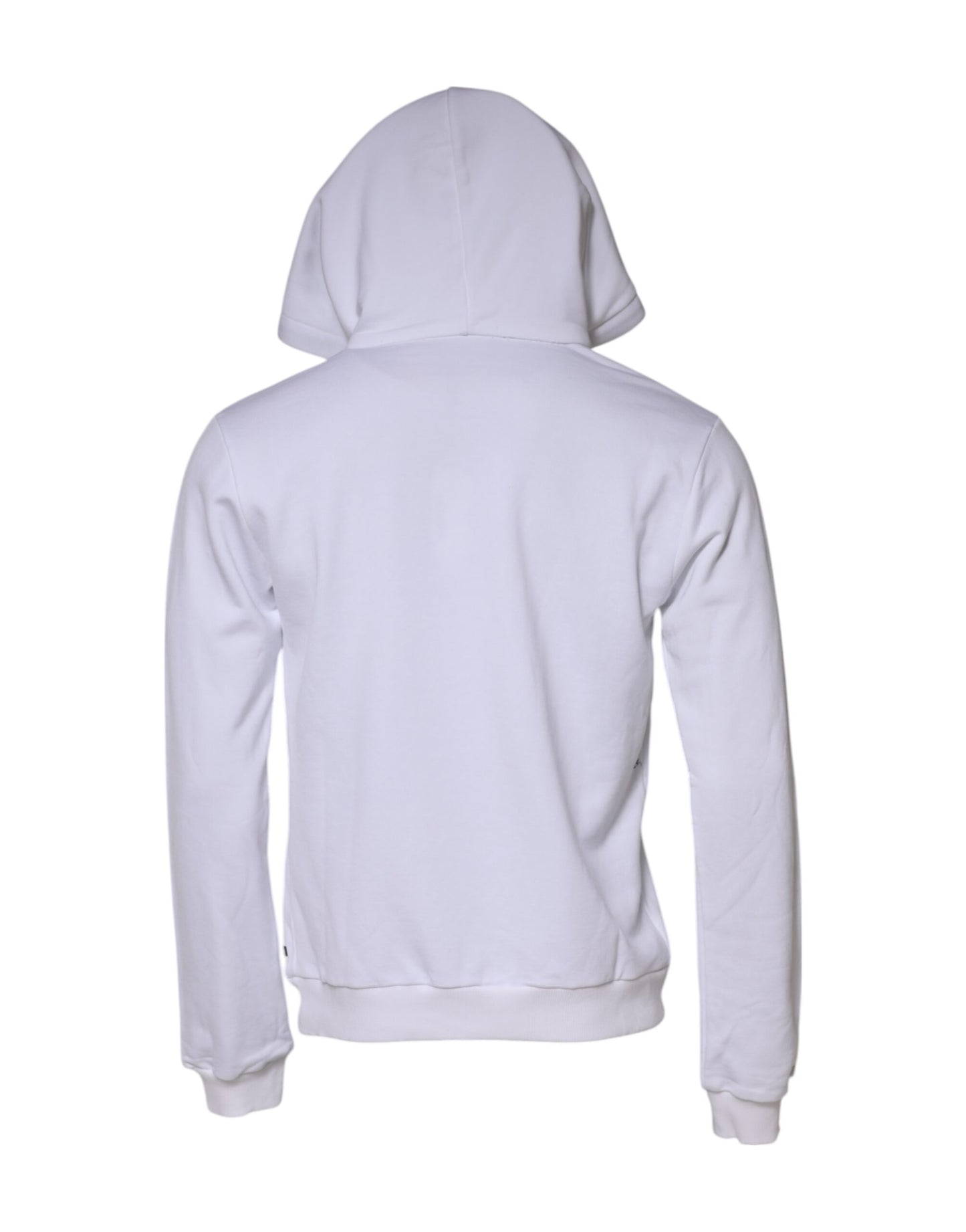 White Sacred Heart Hooded Sweatshirt Sweater