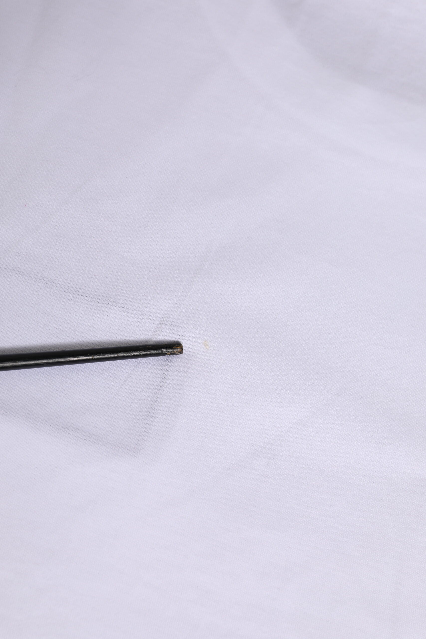 White Logo Crew Neck Short Sleeves T-shirt