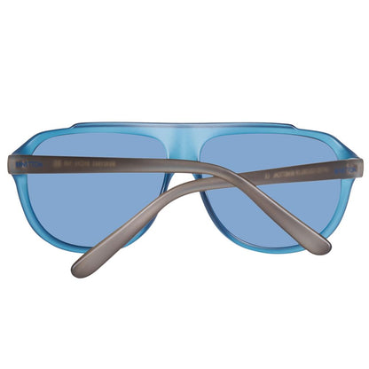 Blue Injected Sunglasses